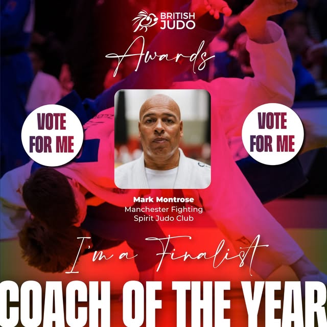 British Judo Awards Coach of the Year finalist