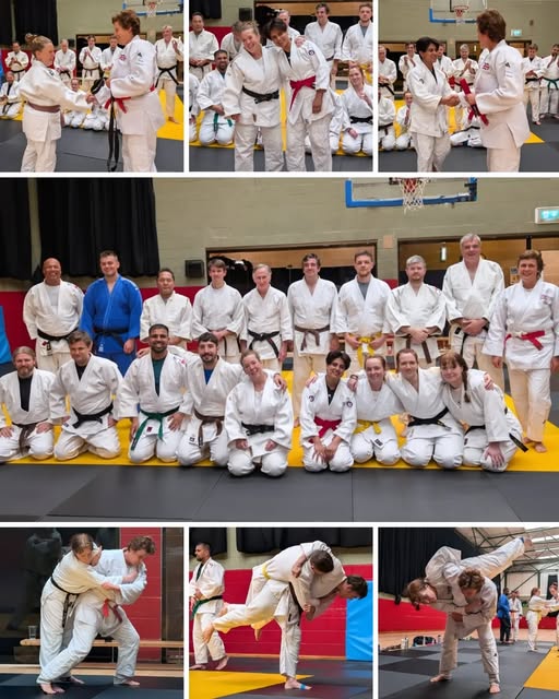 Training session collage